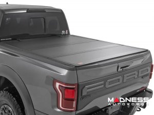 Ford F-150 Bed Cover - Tri-Fold - Flip Up - Hard Cover - 5'7" Bed - 2021-Up Ford F-150 Bed Cover - Tri-Fold - Flip Up - Hard Cover - 5'7" Bed - 2021-Up